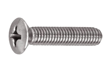 ステンレス(+)丸皿頭 小ねじ (全ねじ)